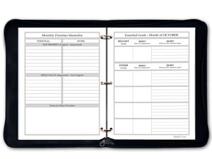 12 MONTH - 2025 PRINTABLE PLANNER BUNDLE - Dated JAN to DEC 2025