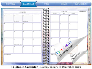 2025 Planner JAN-DEC - Life Is Short