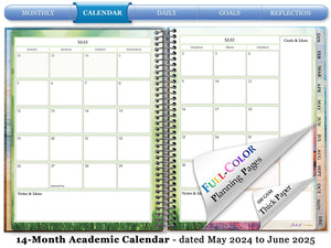 May 2024 to Jun 2025 Planner - Cosmic Art