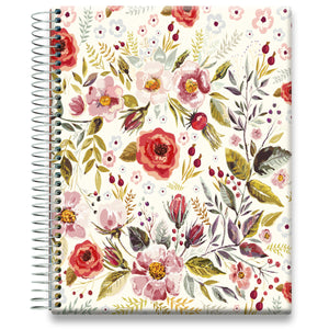 Oct 2024 to Dec 2025 Planner - Autumn Flowers