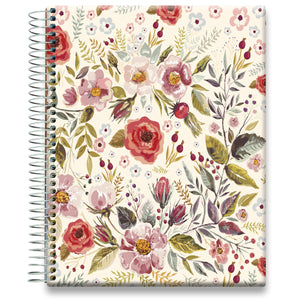 Tools4Wisdom 2026 Planner 2026 Calendar - Autumn Flowers