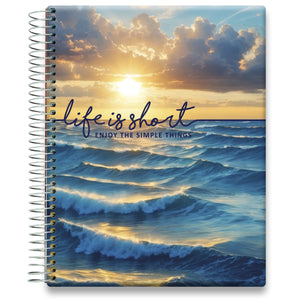 Tools4Wisdom Planner 2025-2026 Calendar - Blue Sunrise