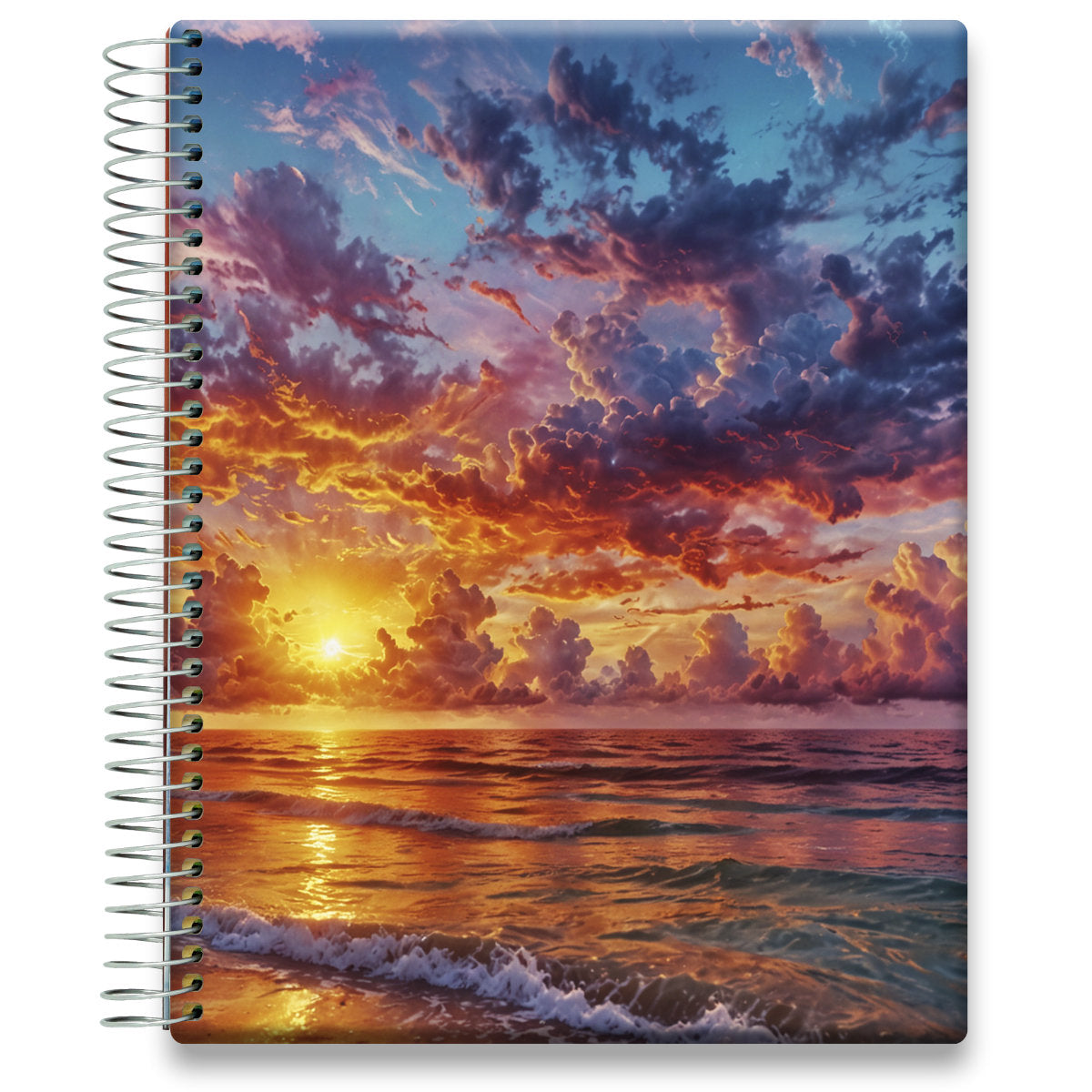 Tools4Wisdom Planner 2025-2026 Calendar - Blue Sunset