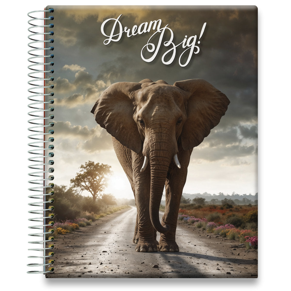 Tools4Wisdom Planner 2025-2026 Calendar - Inspirational Elephant