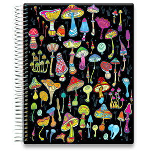 May 2024 to Jun 2025 Planner - Magic Mushroom