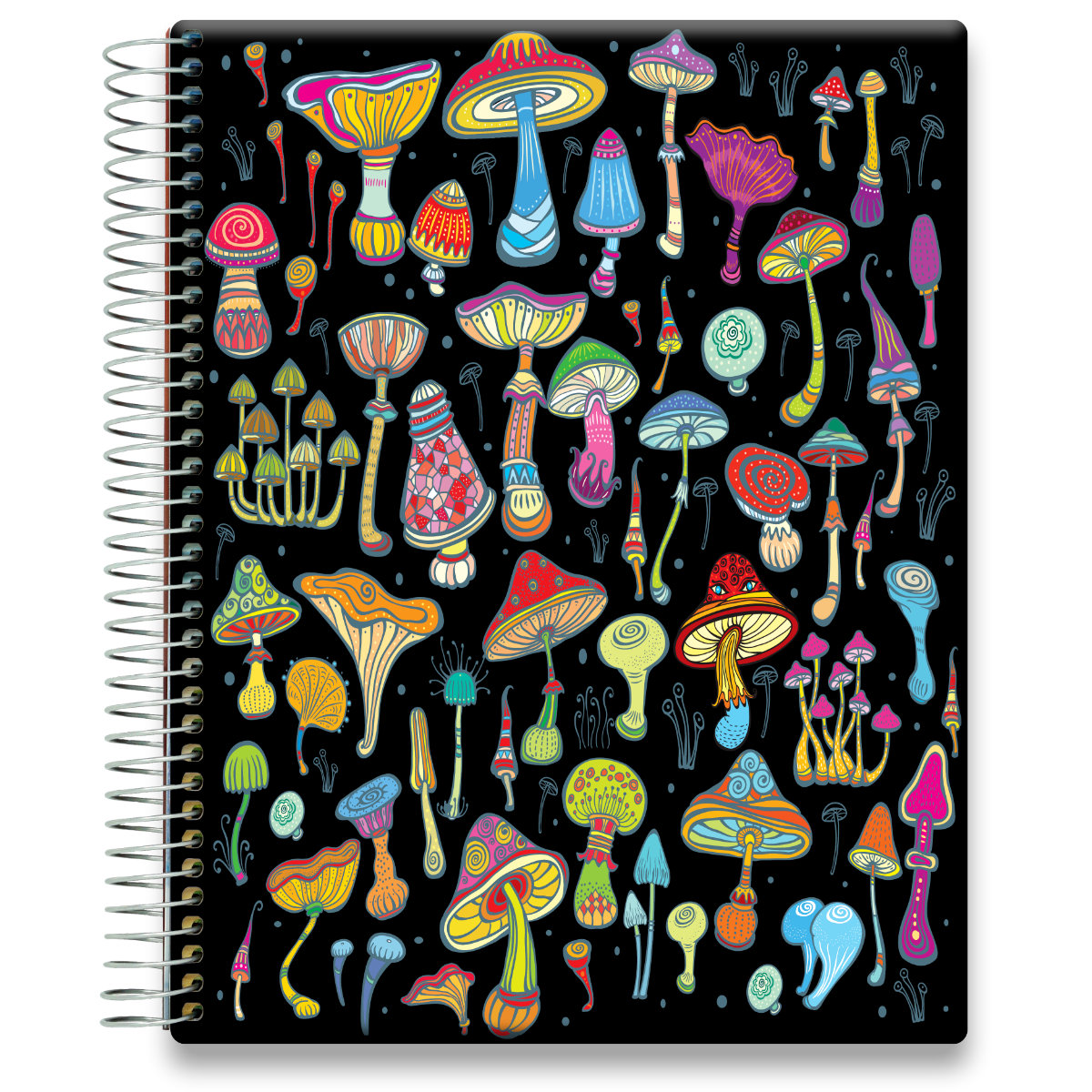 Tools4Wisdom Planner 2025-2026 Calendar - Magic Mushroom