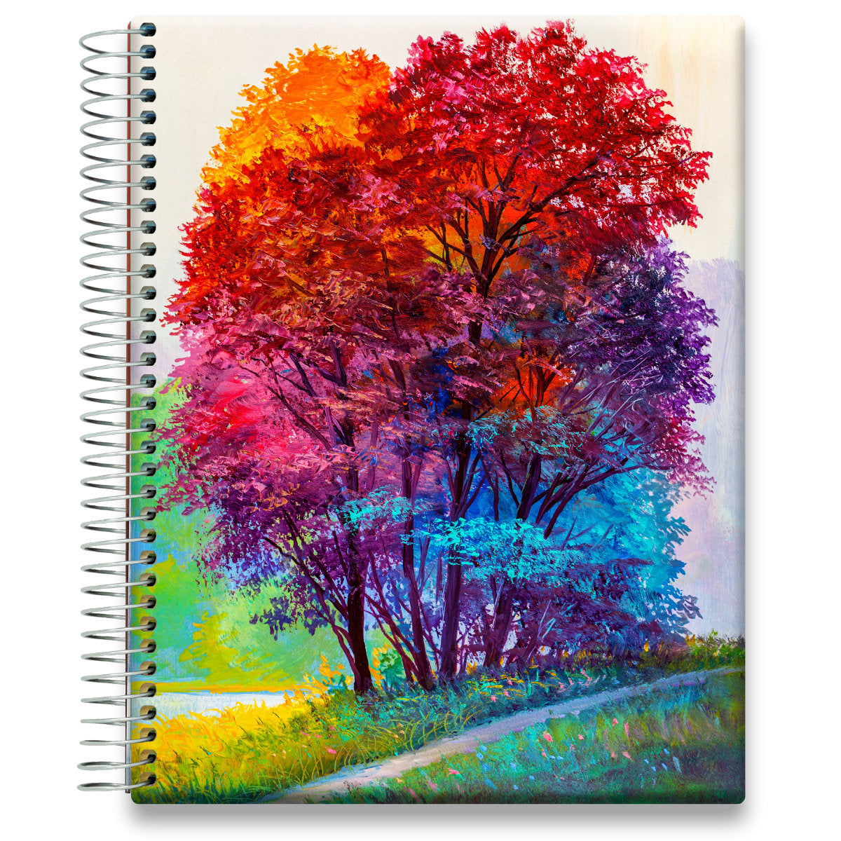 May 2024 to Jun 2025 Planner - Oil Painting Forest