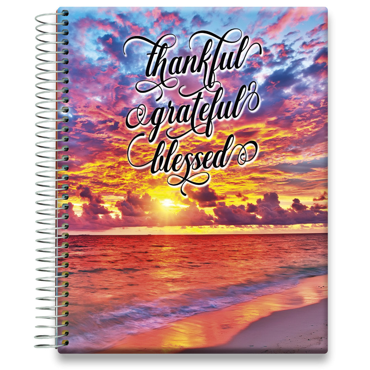 Tools4Wisdom Planner 2025-2026 Calendar - Warm Sunset w Quote