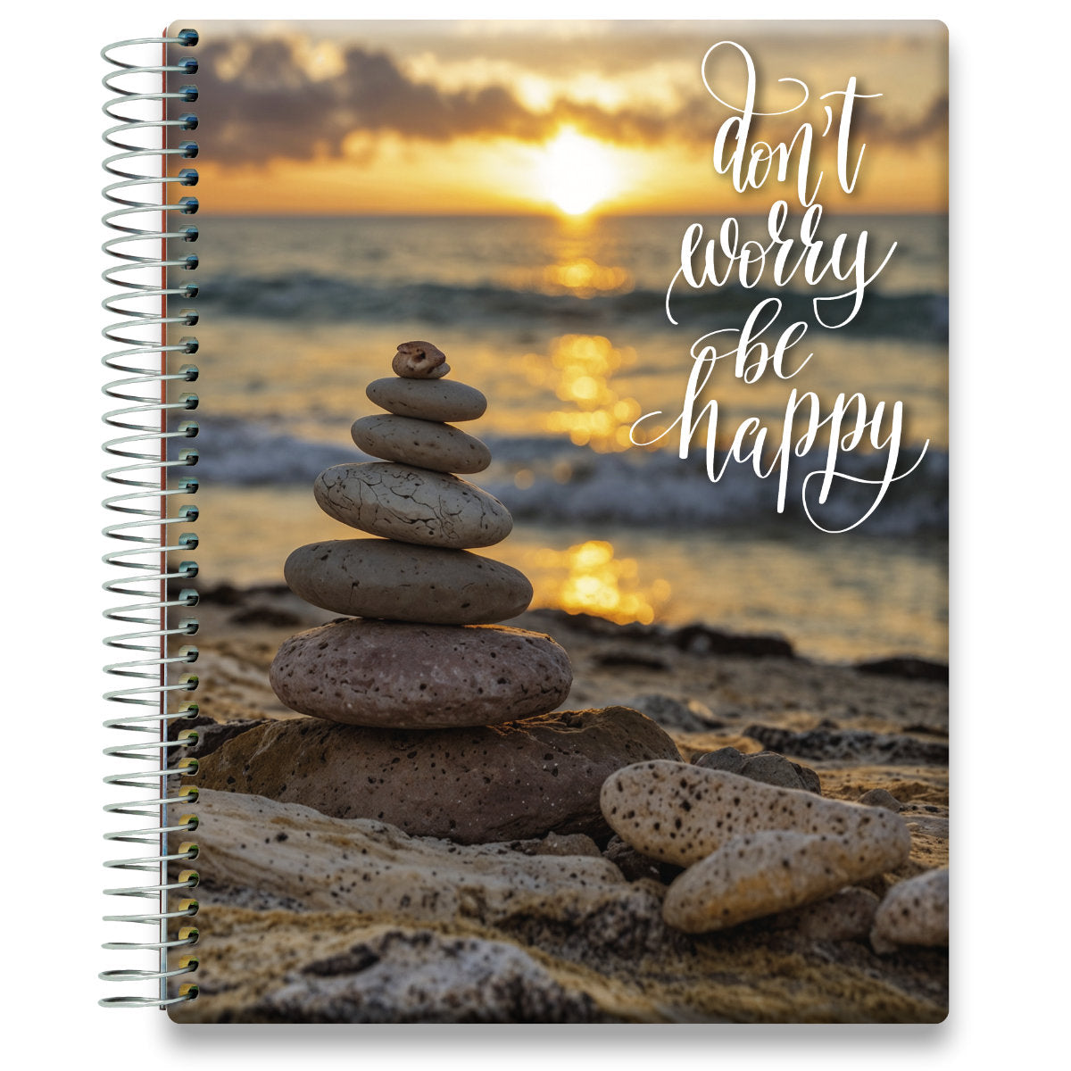 Tools4Wisdom Planner 2025-2026 Calendar - Zen Sunrise w Quote