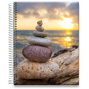 Tools4Wisdom Planner 2025-2026 Calendar - Zen Sunset