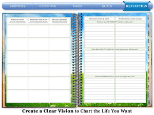 Oct 2024 to Dec 2025 Planner - Be Joyful Fall