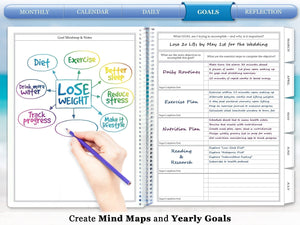 Mar 2023-2024 Softcover Planner - Stay Focused Forest