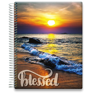 Coaching Session + May 2024 to Jun 2025 Planner - Ocean Sunset